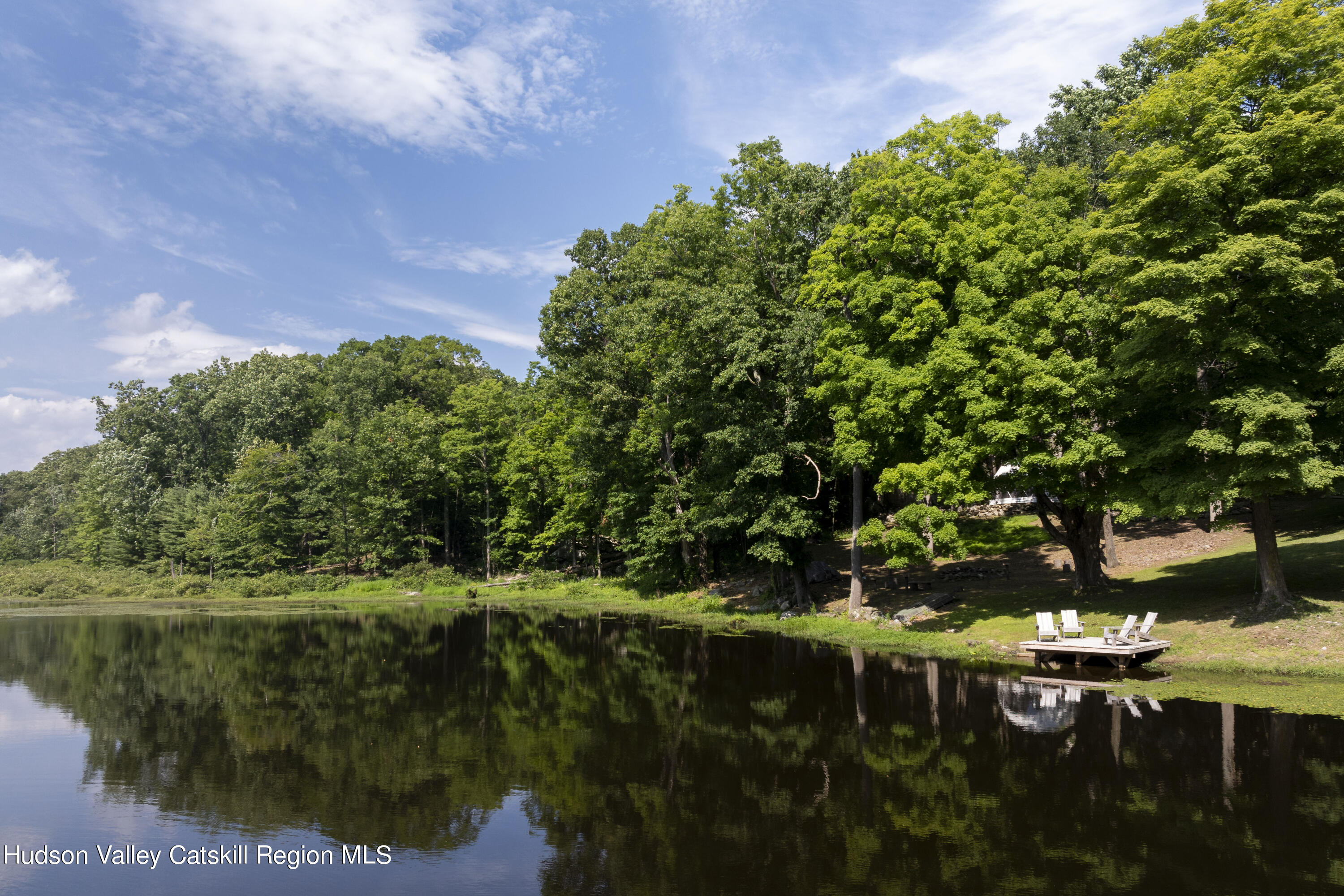 501 Huckleberry Turnpike Wallkill, NY 12589 - Photo 34 of 36 a view of a lake with a yard