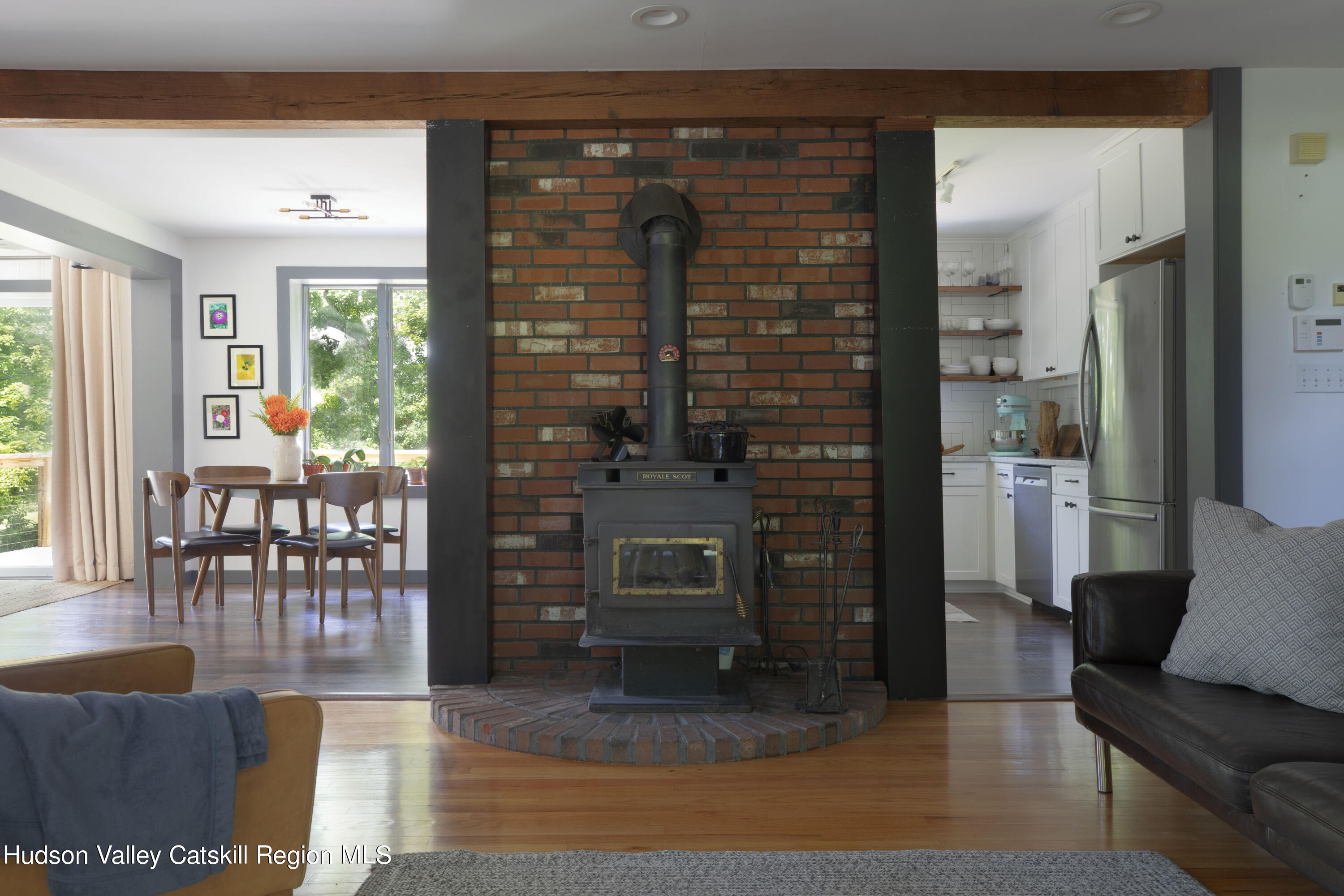 501 Huckleberry Turnpike Wallkill, NY 12589 - Photo 6 of 36 a living room with furniture and a fireplace