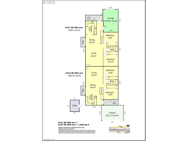 $450,000 | 6421 Southeast 58th Avenue, Portland, OR 97206