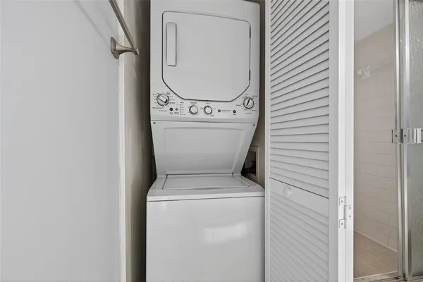 a view of washer and dryer