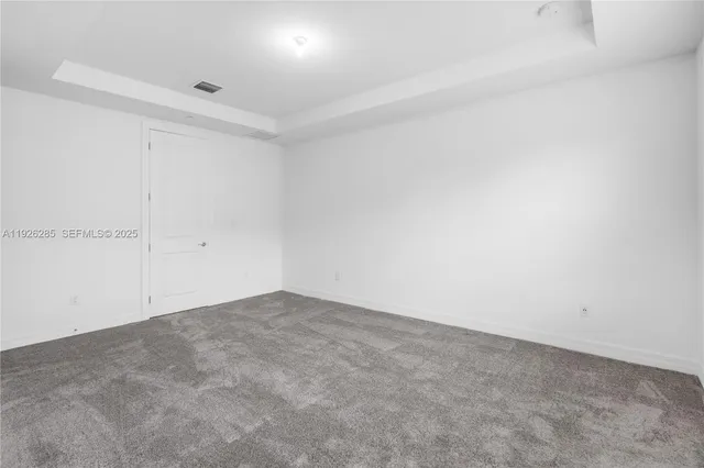 a view of empty room