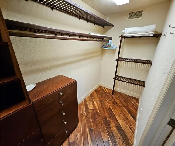 a view of a hardwood floor