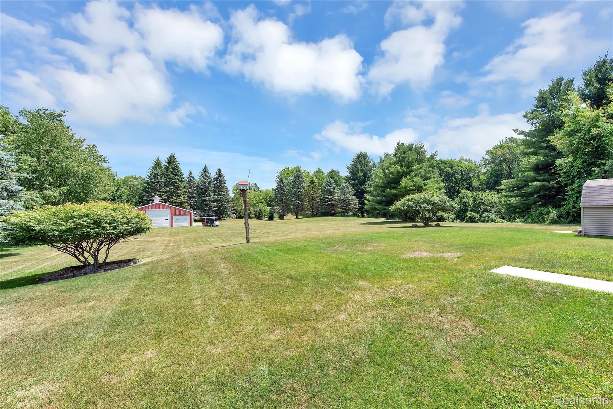 4110 Curtis Road Leonard, MI 48367 - Photo 37 of 46 view of backyard