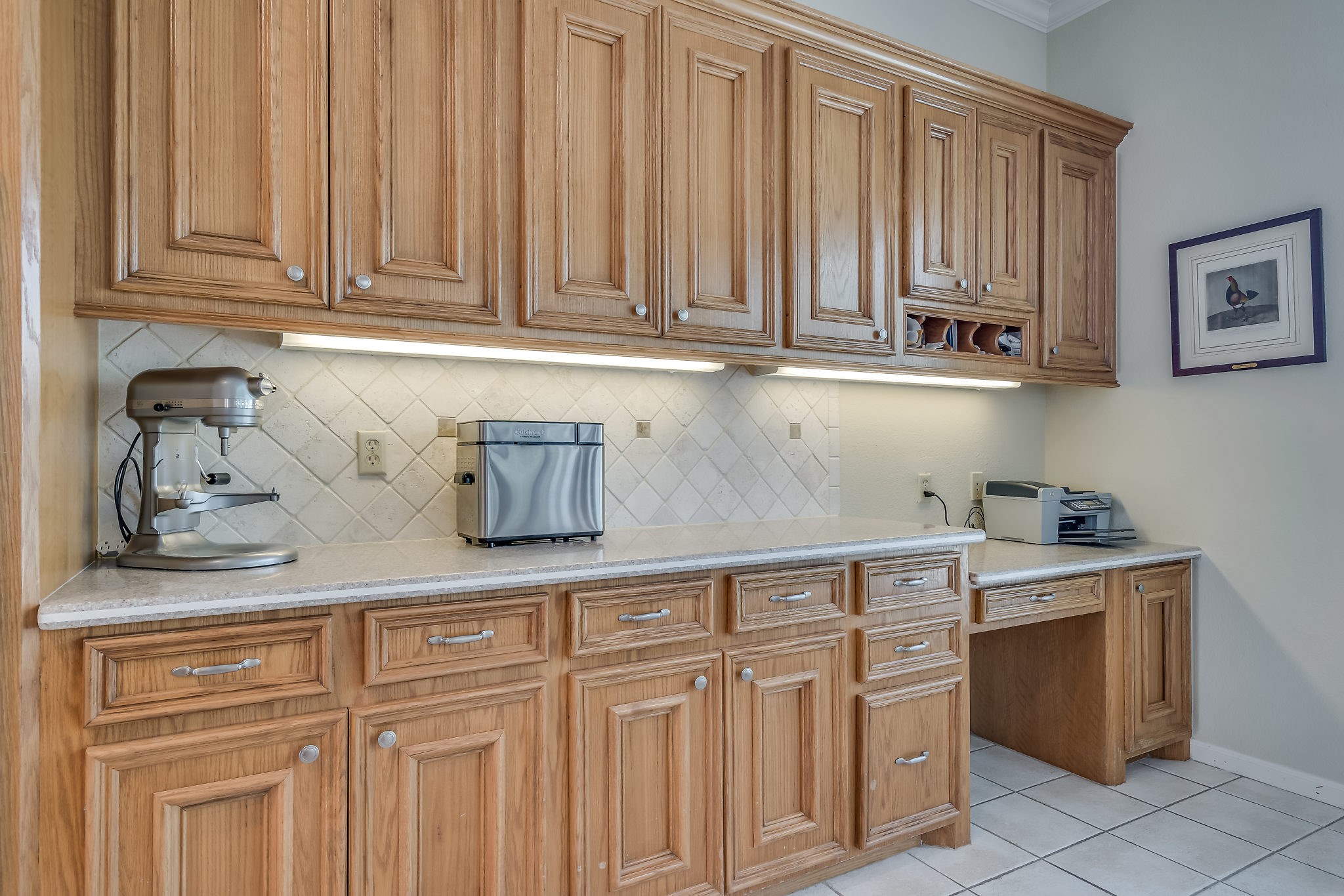 2500 Centerline Road Conroe, TX 77384 - Photo 14 of 28 a kitchen with stainless steel appliances granite countertop a sink and cabinets