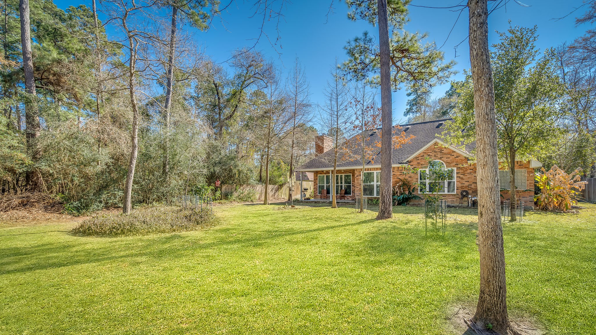 2500 Centerline Road Conroe, TX 77384 - Photo 25 of 28 a view of a house with a big yard