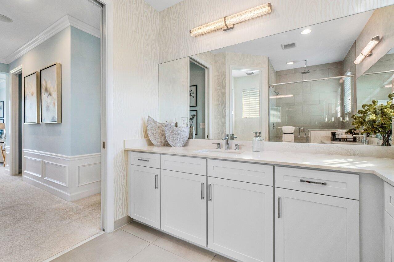 19155 Rolling Acrs Road Loxahatchee, FL 33470 - Photo 32 of 37 Master Bathroom Costa Model Home