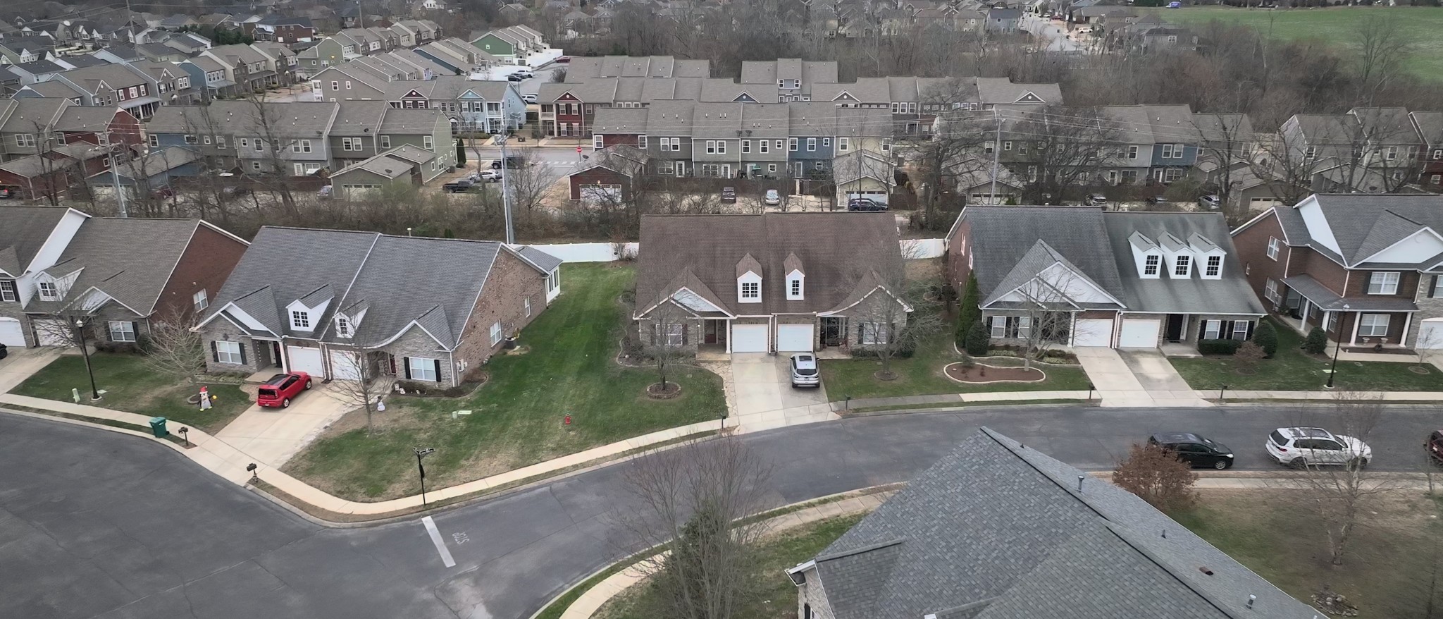 1098 Misty Morn Circle Spring Hill, TN 37174 - Photo 23 of 23 an aerial view of residential houses with outdoor space