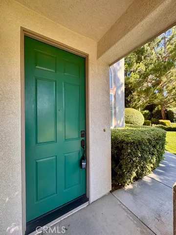 a view of a entryway door