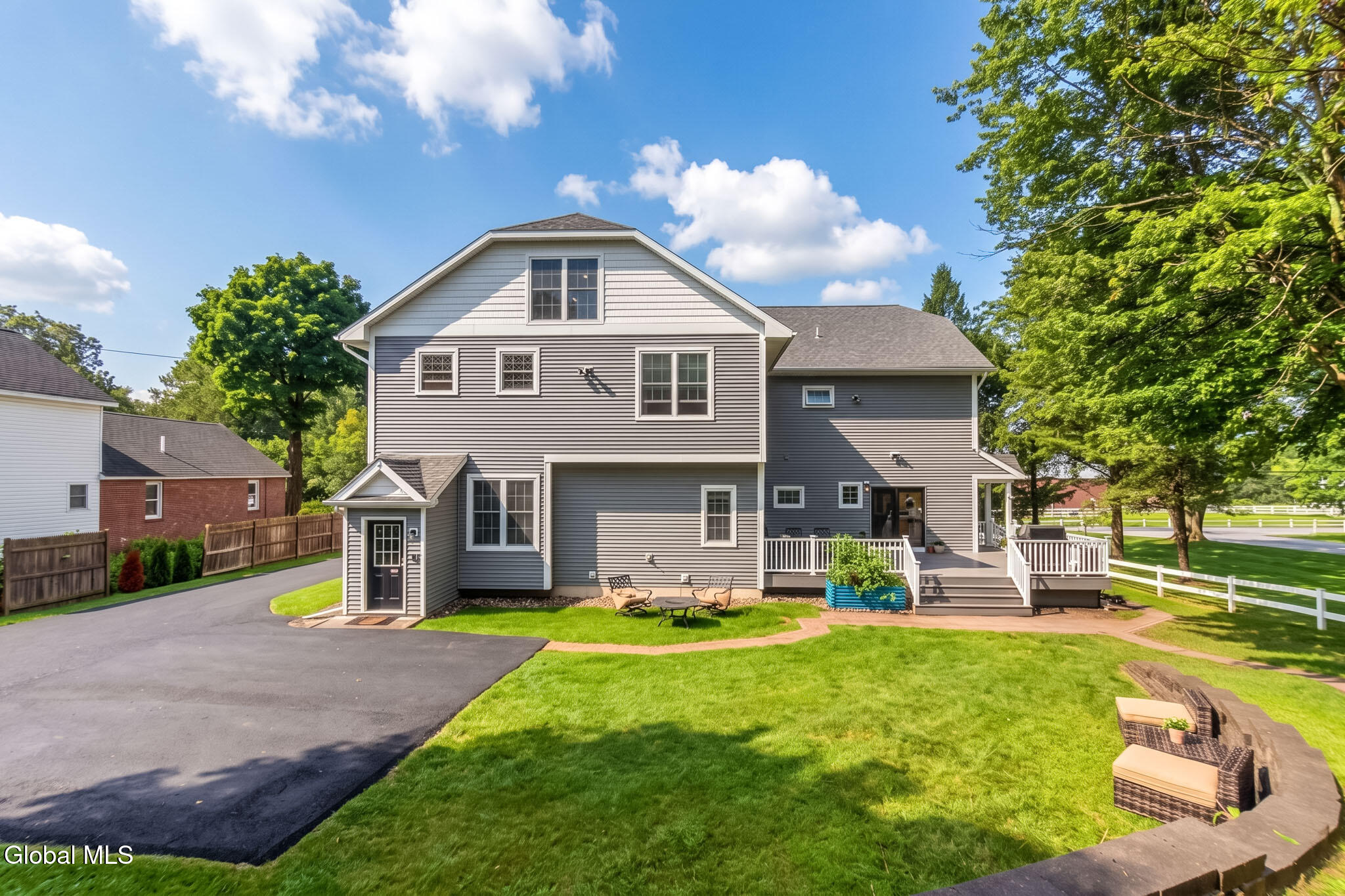 447 Krumkill Road Albany, NY 12203 - Photo 3 of 65 Exterior Rear, decks, extra parking