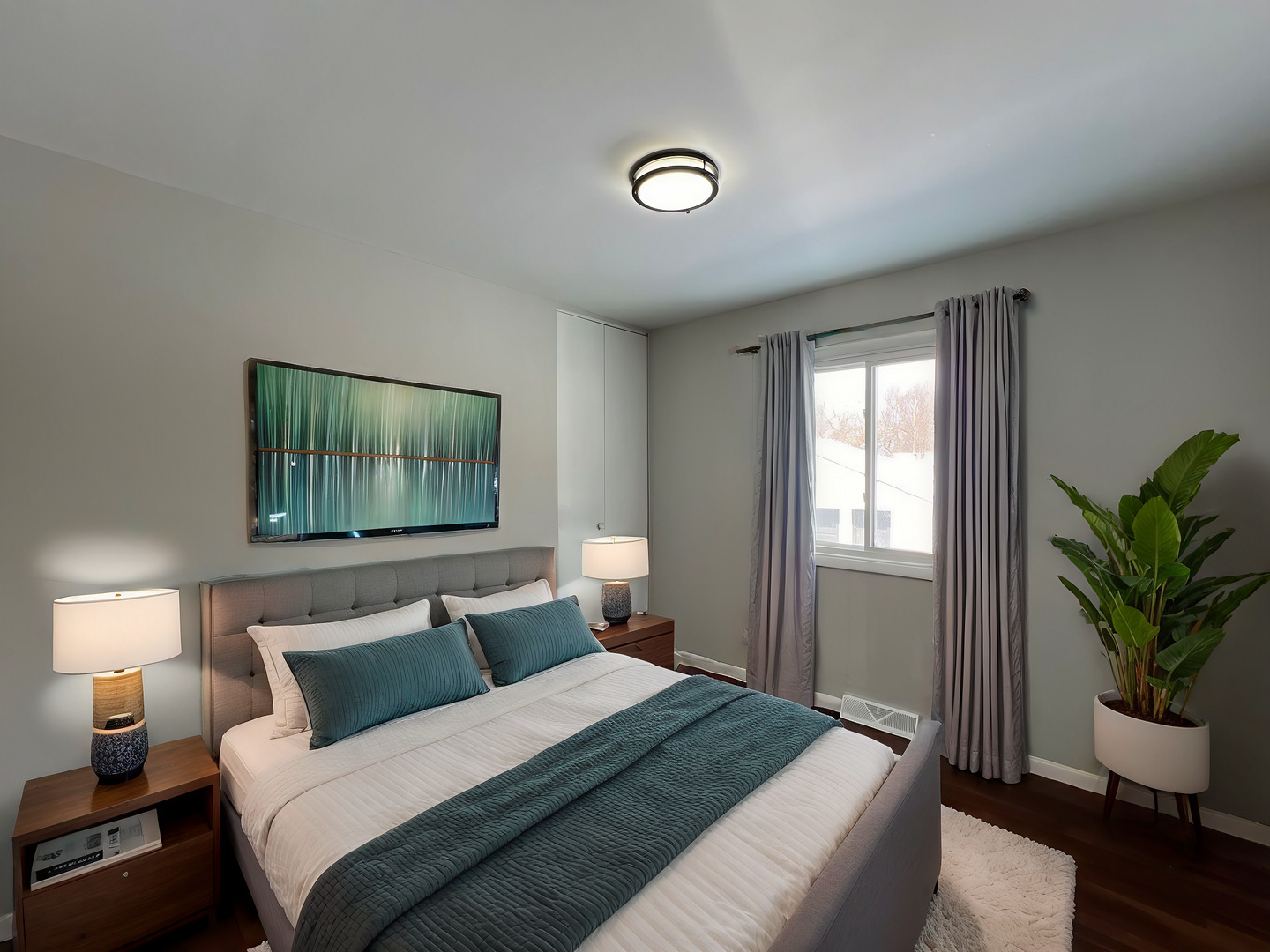 Undisclosed Address Markham, IL 60428 - Photo 19 of 22 a bedroom with a bed and window