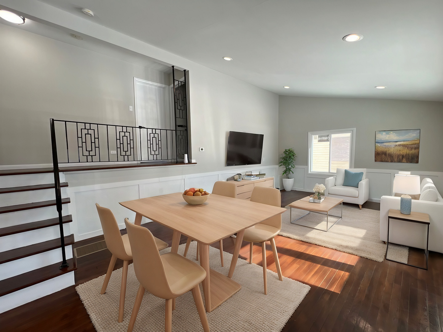 Undisclosed Address Markham, IL 60428 - Photo 7 of 22 a view of a dining room with furniture