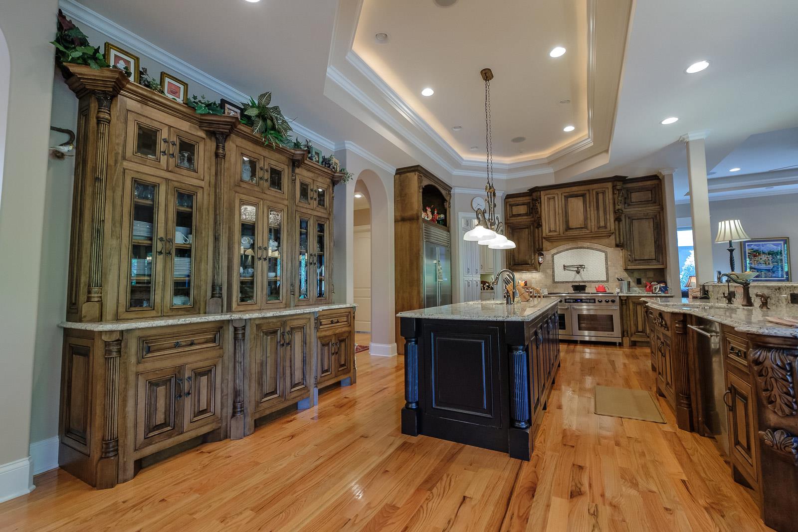 247 Canoe Branch Road Lebanon, TN 37087 - Photo 10 of 30 a kitchen with stainless steel appliances granite countertop lots of counter top space