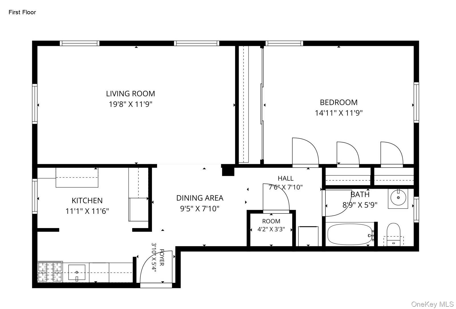 8 Welwyn Road, Unit 2F Great Neck, NY 11021 - Photo 23 of 23 floor plan