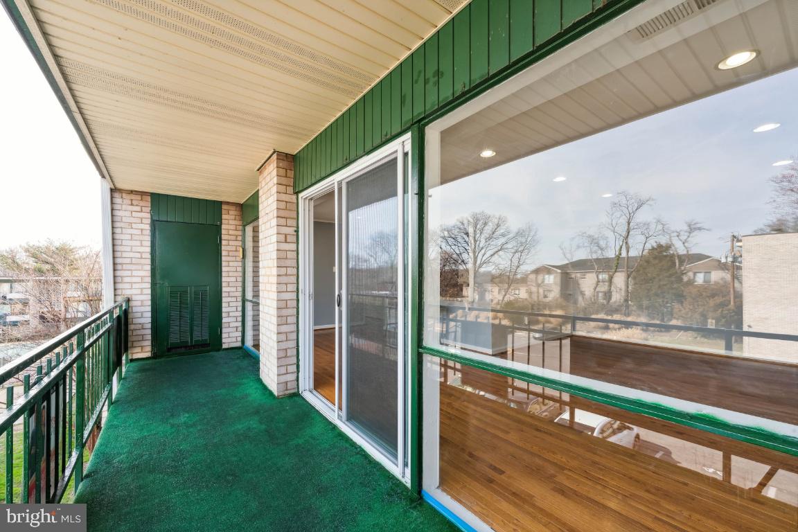 9278 Adelphi Road, Unit 301 Hyattsville, MD 20783 - Photo 33 of 35 Balcony