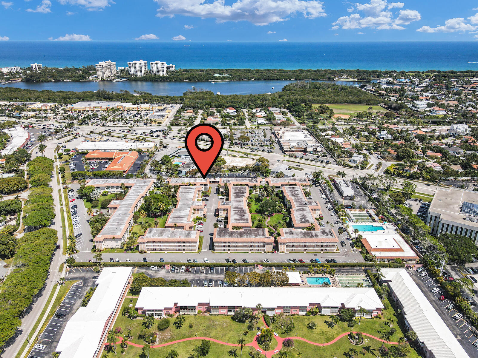 400 Northeast 20th Street, Unit B304 Boca Raton, FL 33431 - Photo 1 of 26 BOCA VERDE EAST B304 AERIAL