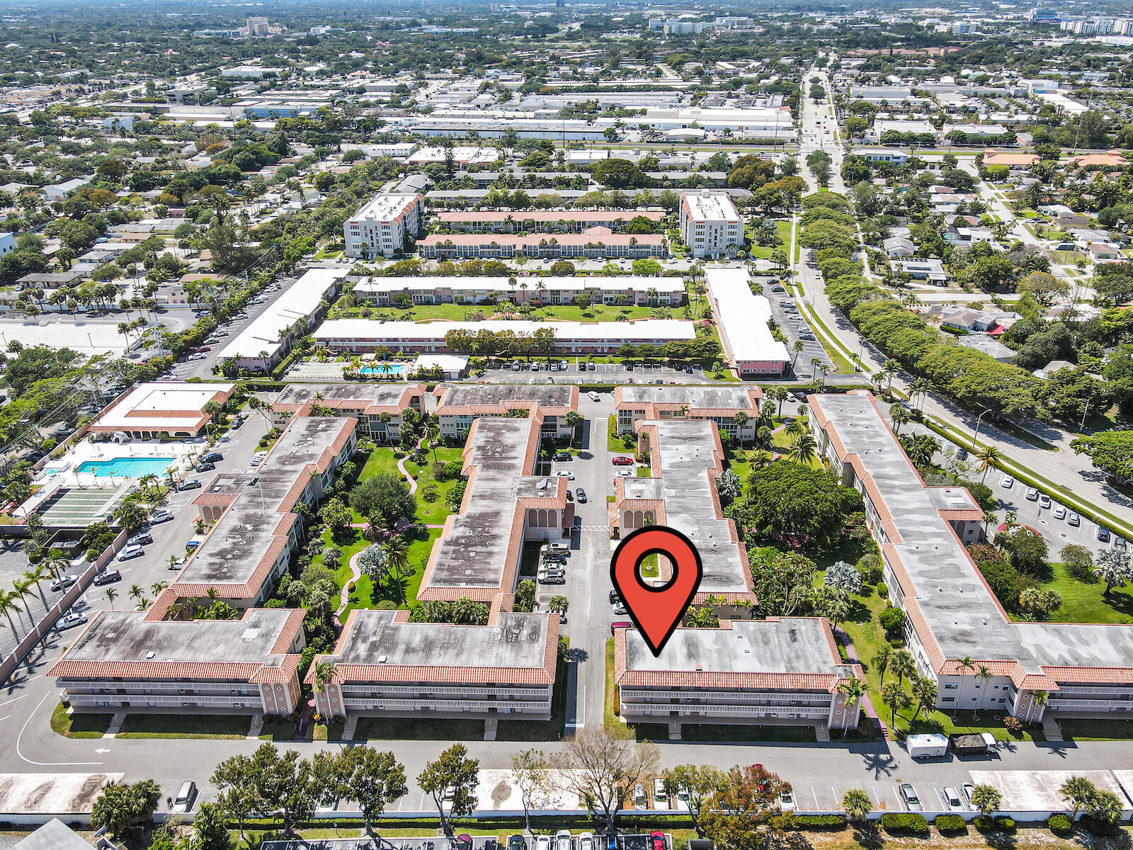 400 Northeast 20th Street, Unit B304 Boca Raton, FL 33431 - Photo 21 of 26 B304 AERIAL TO WEST