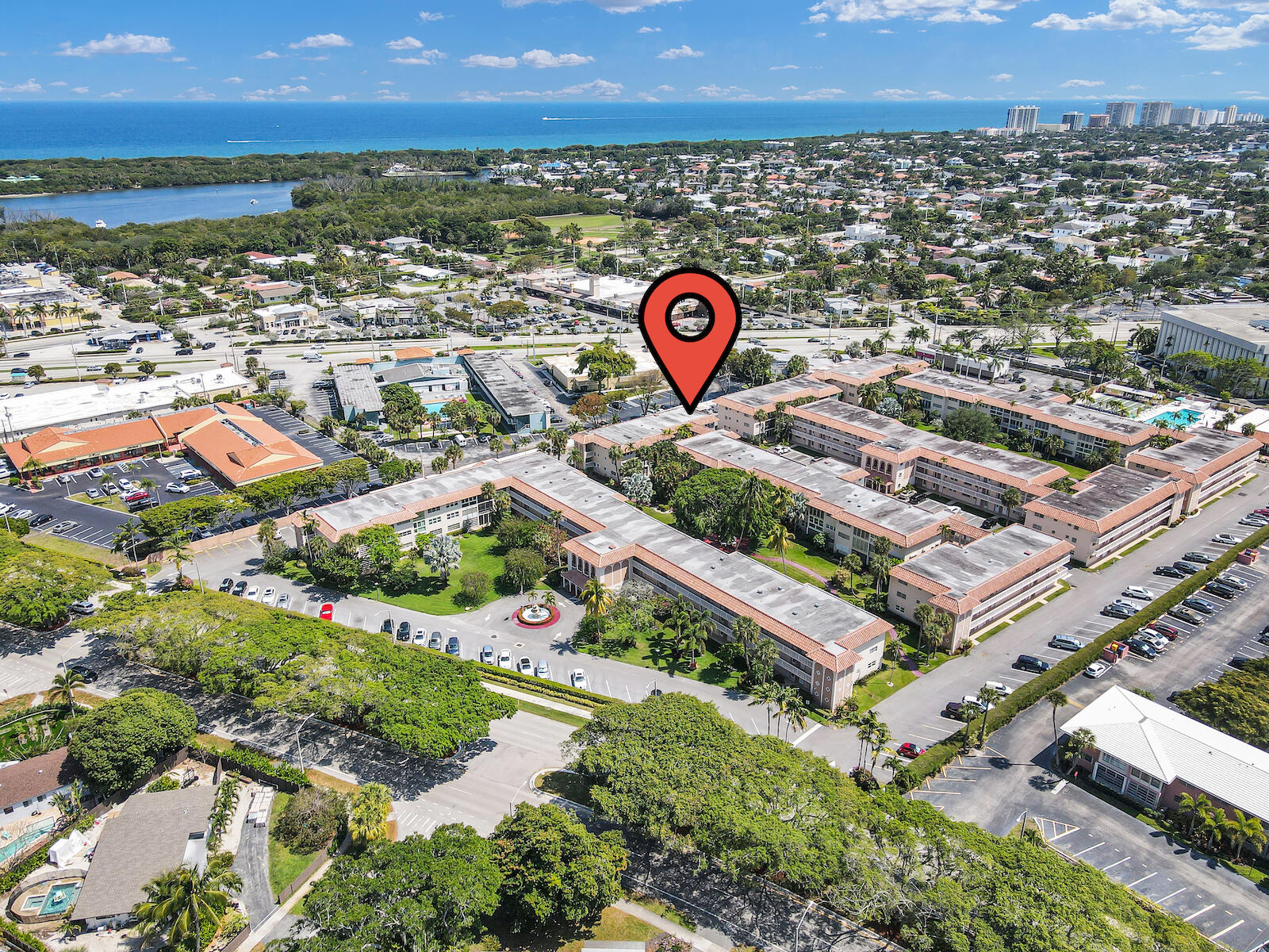 400 Northeast 20th Street, Unit B304 Boca Raton, FL 33431 - Photo 23 of 26 B304 AERIAL TO SOUTHEAST