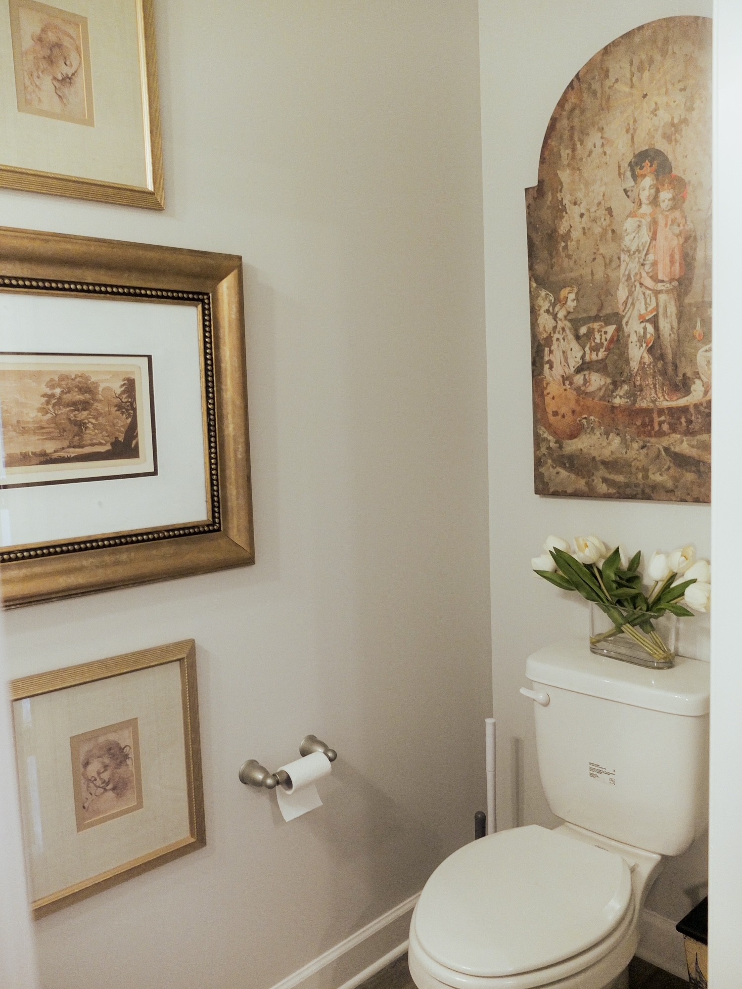 420 Withrow Way Gallatin, TN 37066 - Photo 15 of 18 a white toilet sitting next to a bathroom and a shower