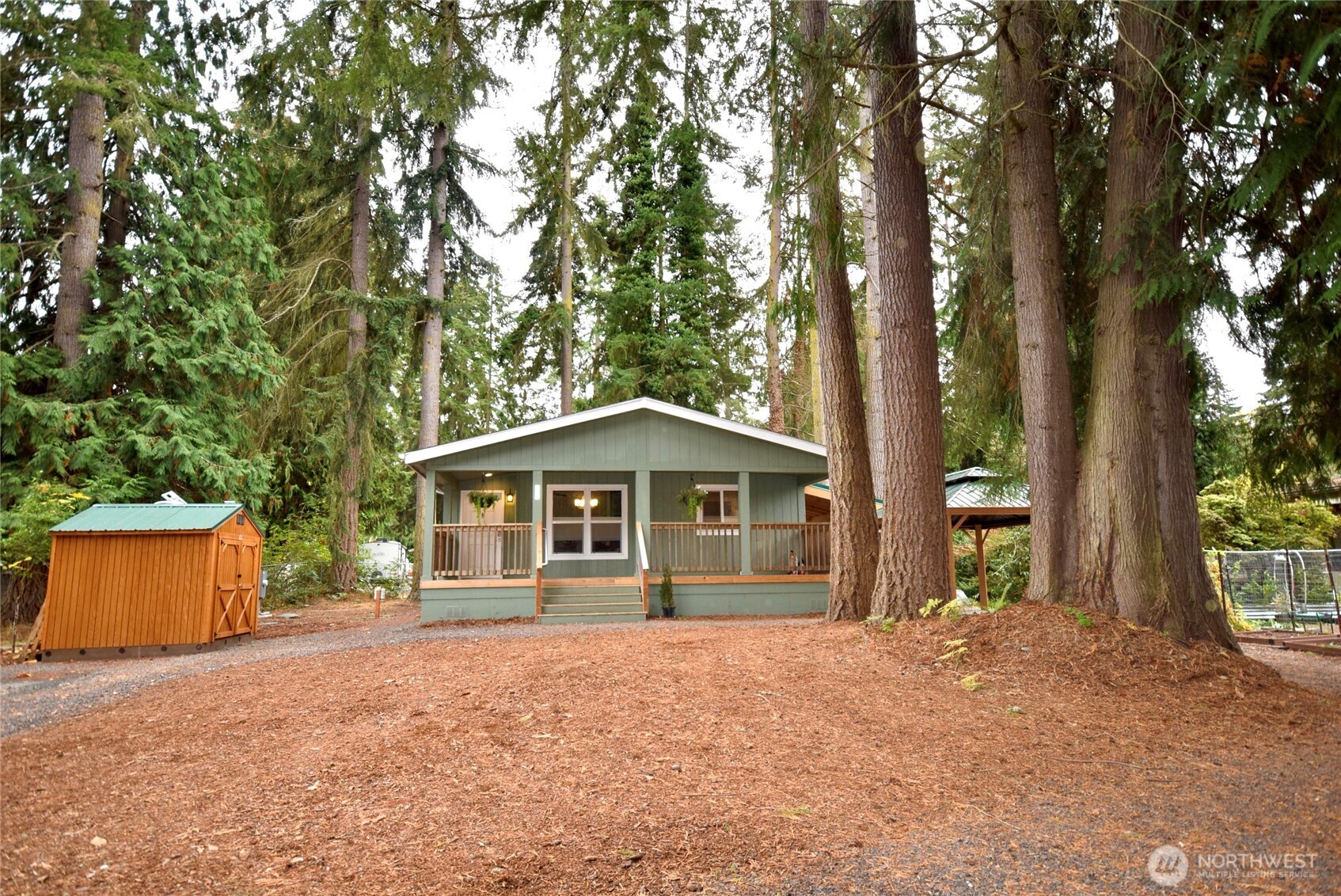 375 Dungeness Meadows Sequim, WA 98382 - Photo 1 of 27 front view of a house with a yard