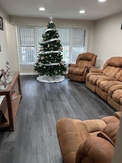 7733 Rutherford Avenue Burbank, IL 60459 - Photo 2 of 13 a living room with furniture and wooden floor