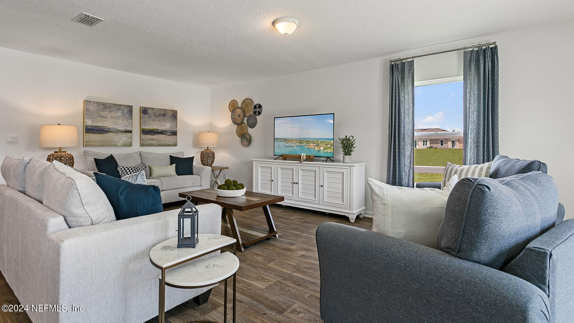 123 Hulett Wds Road Palm Coast, FL 32137 - Photo 10 of 33 a living room with furniture and a window