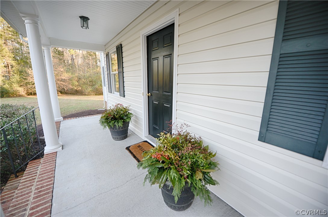 1781 Manakin Road Manakin-Sabot, VA 23103 - Photo 3 of 40 a view of a entryway in back of house
