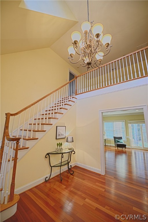 1781 Manakin Road Manakin-Sabot, VA 23103 - Photo 4 of 40 a view of entryway and hall with wooden floor