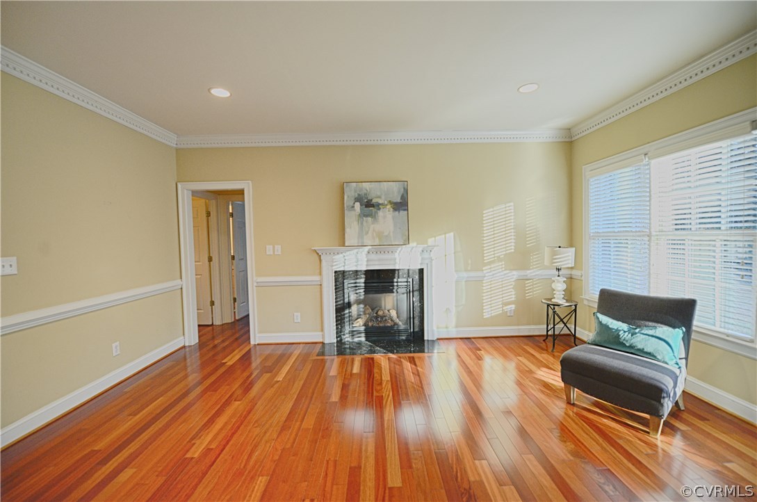 1781 Manakin Road Manakin-Sabot, VA 23103 - Photo 8 of 40 a living room with furniture and a fireplace
