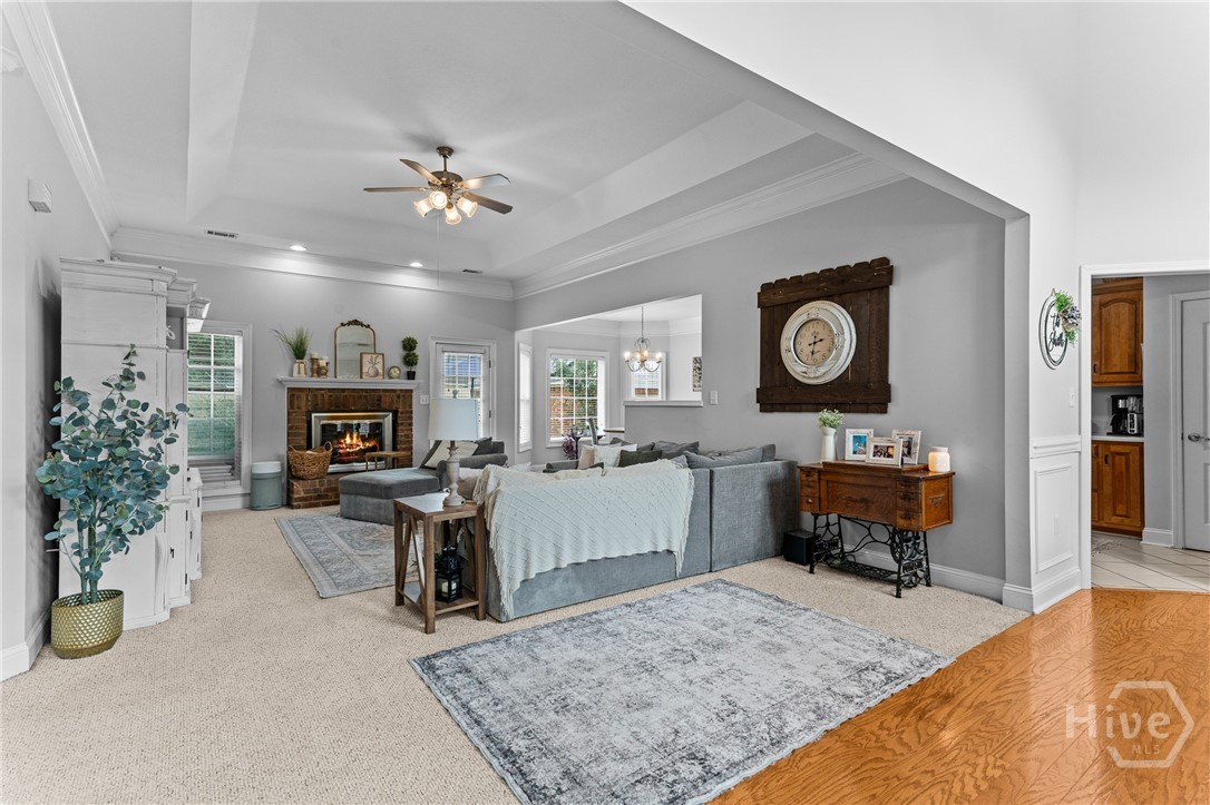 426 Peachtree Drive Rincon, GA 31326 - Photo 11 of 59 Walking into living room view from foyer