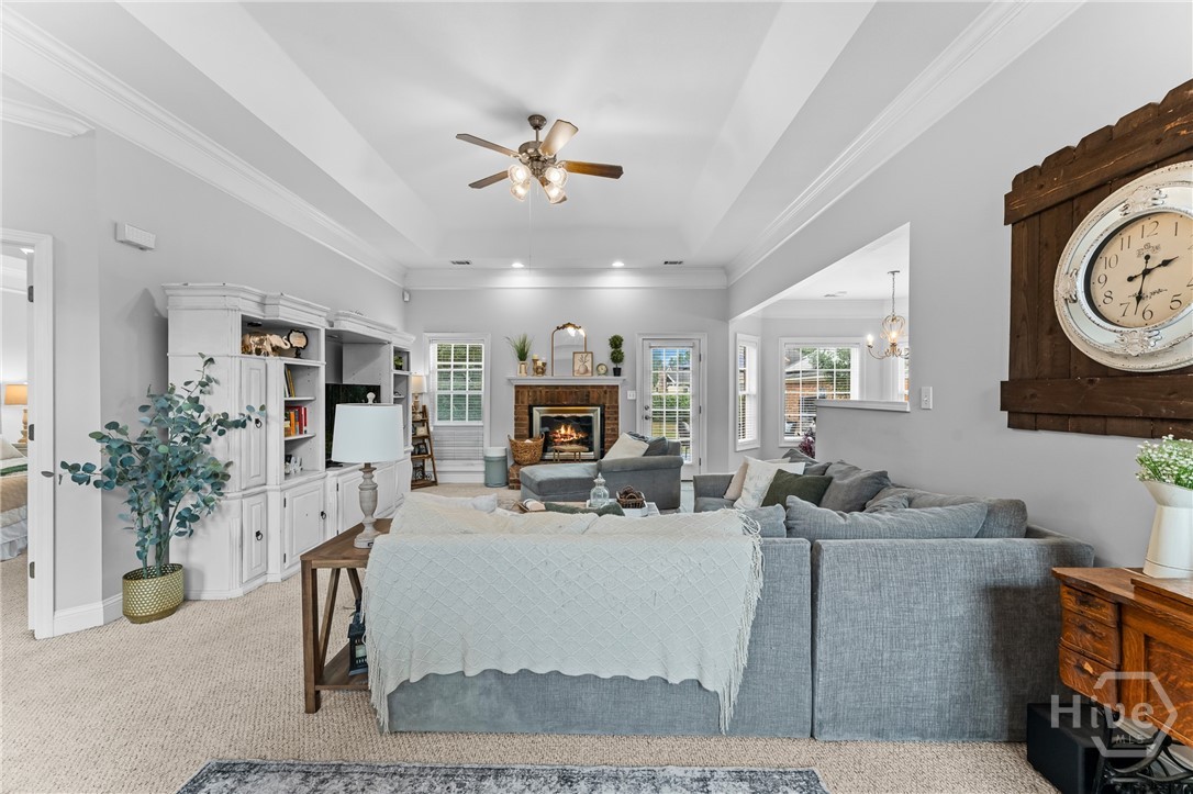 426 Peachtree Drive Rincon, GA 31326 - Photo 13 of 59 Living room view from dining room