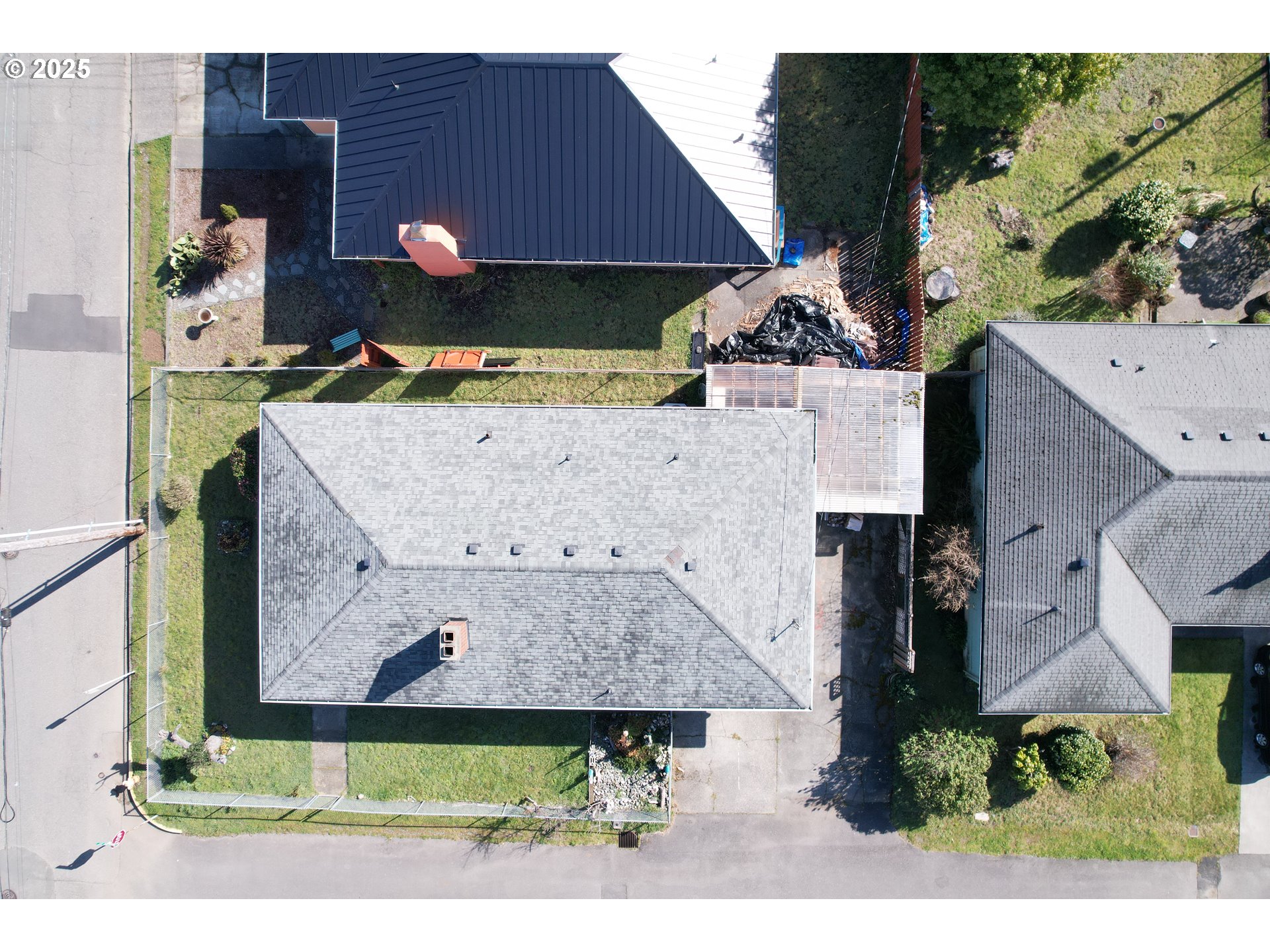 29545 Bailor Street Gold Beach, OR 97444 - Photo 2 of 48 an aerial view of a house with a backyard
