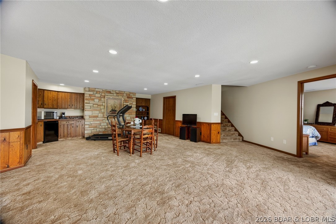 2293 Standing Rock Road Camdenton, MO 65020 - Photo 50 of 99 Lower-Level Family Room is Spacious and will Accom