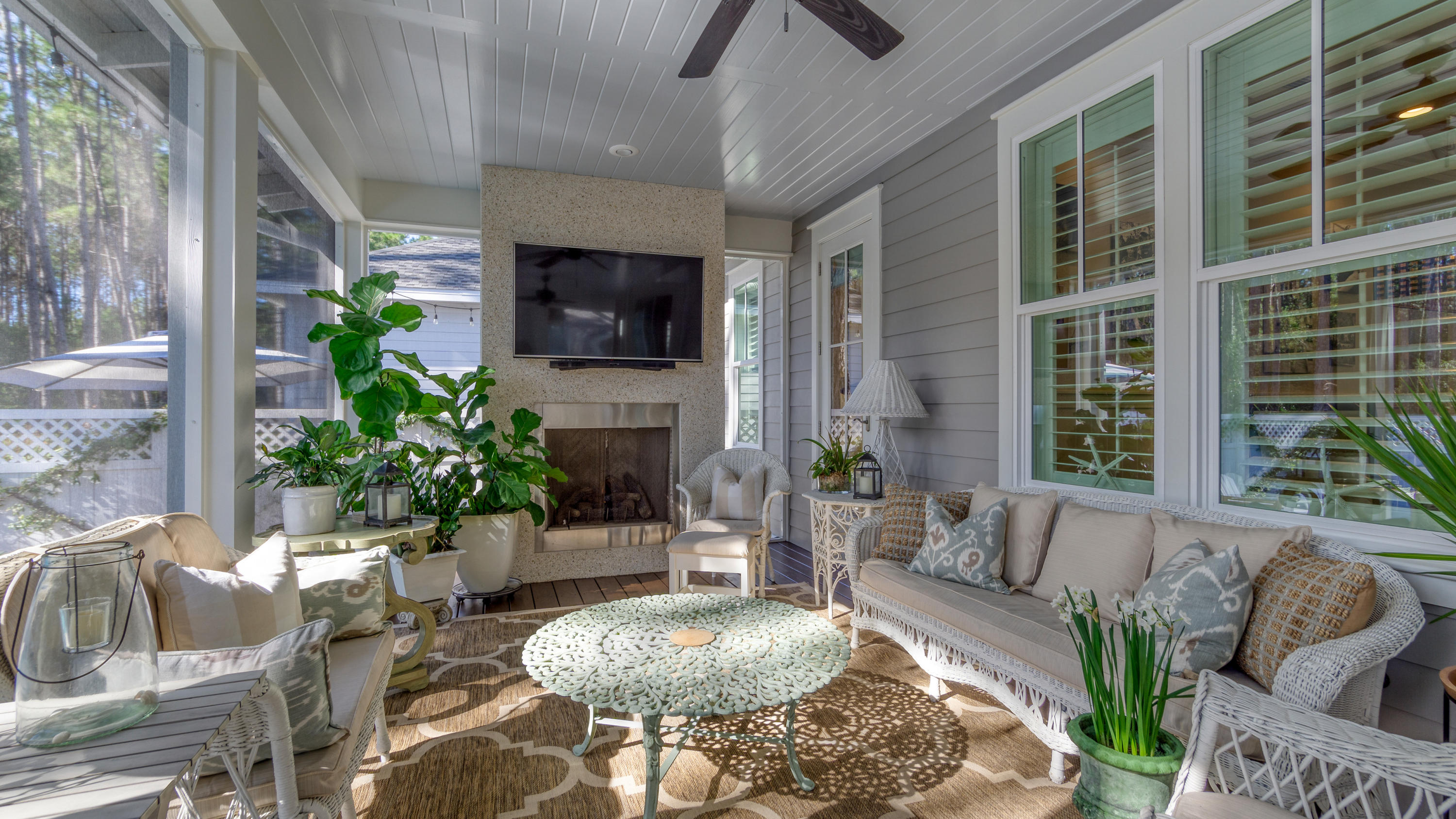 399 Medley Street Watersound, FL 32461 - Photo 15 of 30 a living room with furniture potted plant and a window