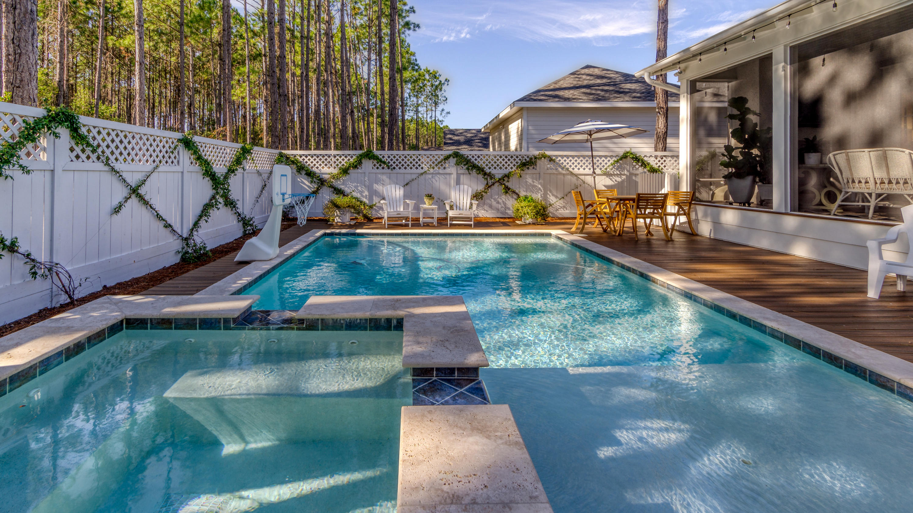 399 Medley Street Watersound, FL 32461 - Photo 22 of 30 a view of a swimming pool with a patio