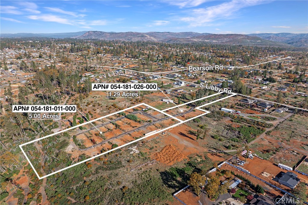 5471 South Libby Road Paradise, CA 95969 - Photo 19 of 21 an aerial view of residential houses with outdoor space