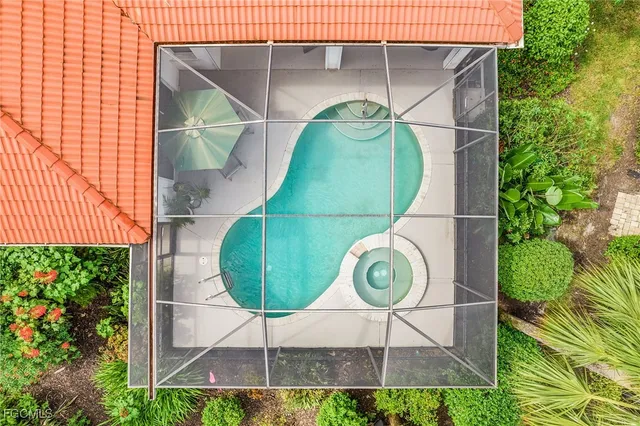 a view of a wooden door