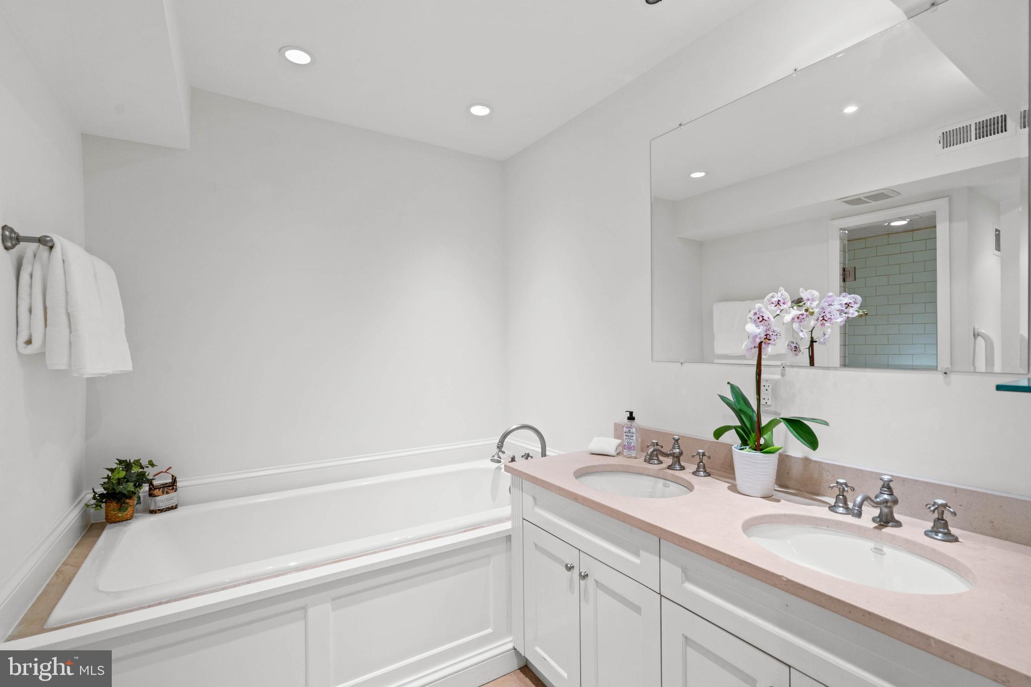 1406 34th Street Northwest Washington, DC 20007 - Photo 6 of 45 a bathroom with a sink and a bathtub
