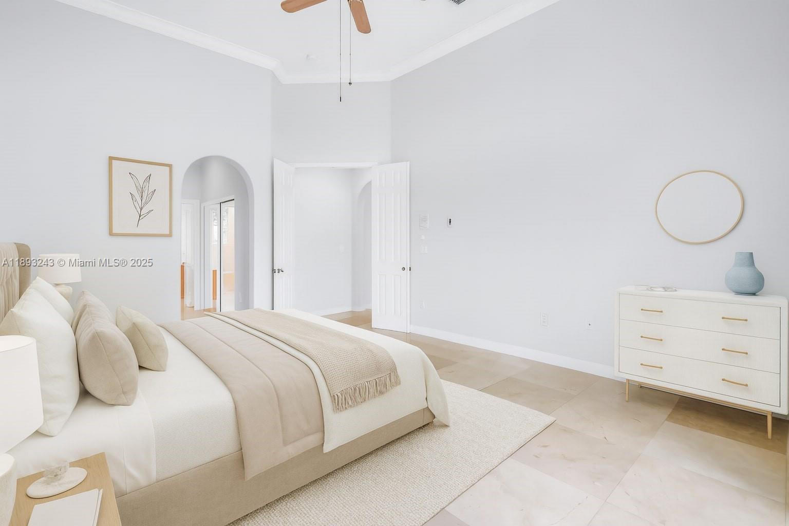 14032 Northwest 15th Street Pembroke Pines, FL 33028 - Photo 26 of 55 a bedroom with a bed and a dresser