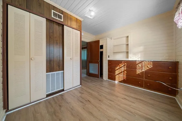 a view of backyard with garden and entertaining space