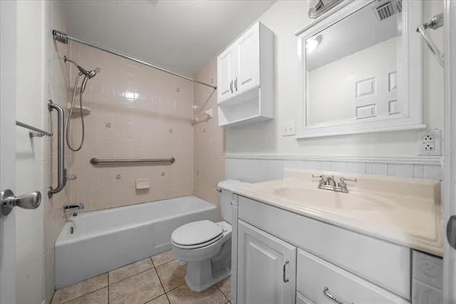 a view of a wooden door with a outdoor space