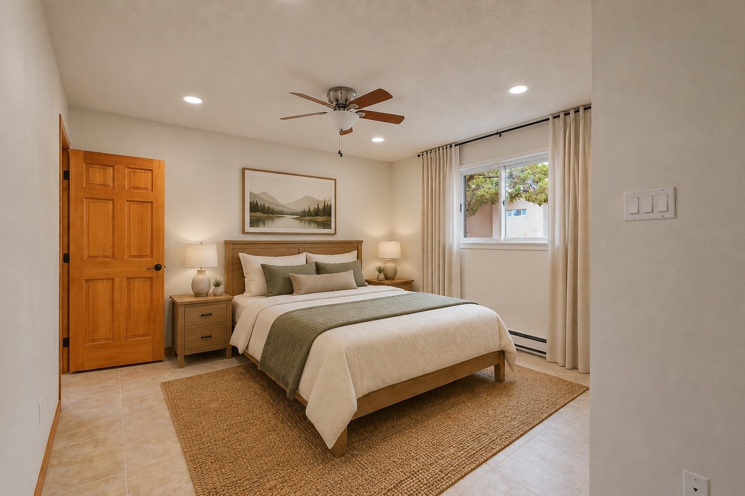 14 Verano Loop Santa Fe, NM 87508 - Photo 35 of 53 Bedroom 3 virtually staged