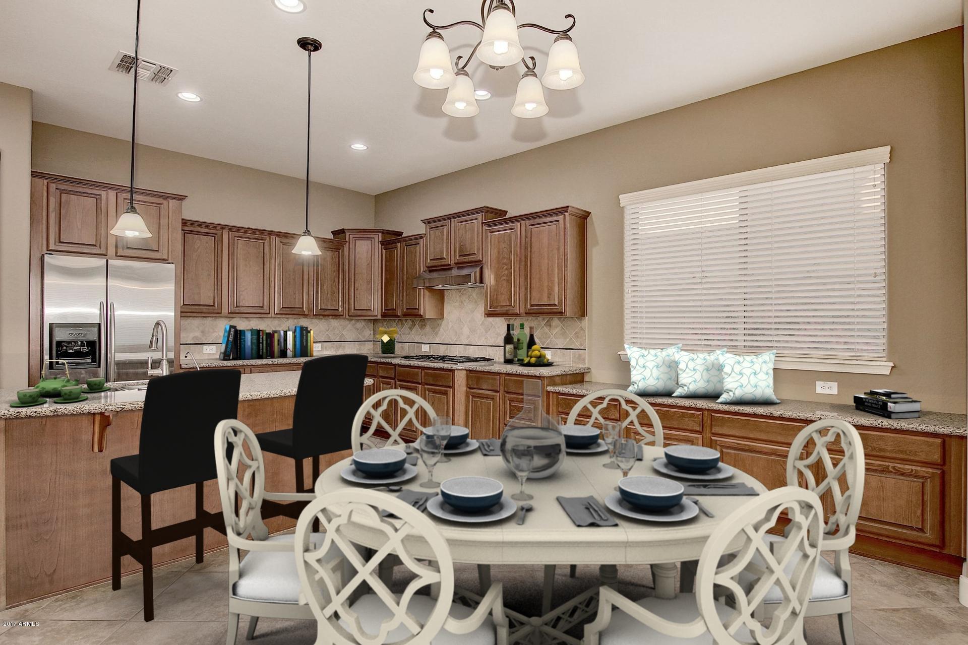 18083 West Narramore Road Goodyear, AZ 85338 - Photo 8 of 85 Narramore - 18083 (21) Staged Kitchen (0