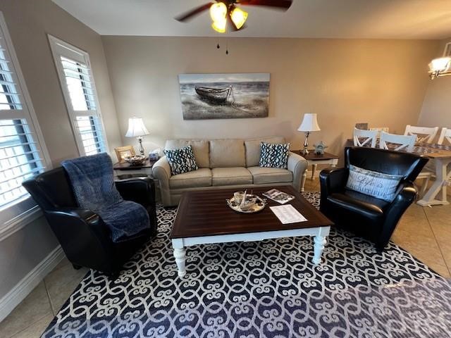 2290 North Fulton Beach Road, Unit B317 Rockport, TX 78382 - Photo 6 of 40 a living room with furniture and a rug