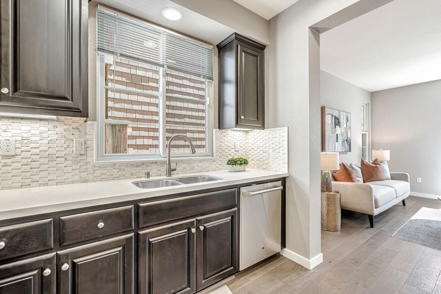 310 Villa Street Mountain View, CA 94041 - Photo 11 of 40 a kitchen with a sink and a large window