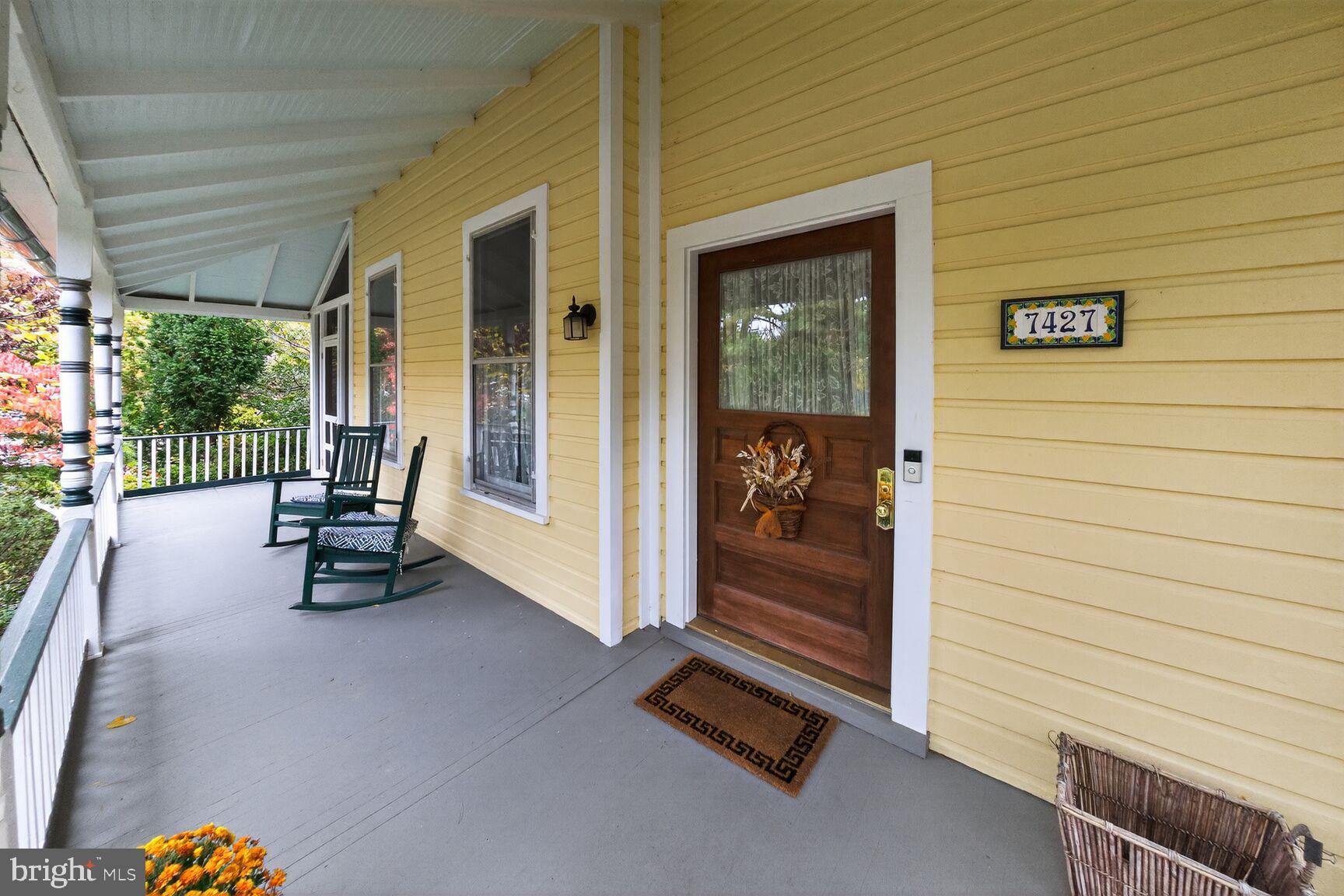 7427 Buffalo Avenue Takoma Park, MD 20912 - Photo 4 of 7 wonderful front porch