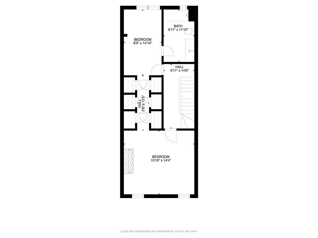 677 Saint Marks Avenue Brooklyn, NY 11216 - Photo 16 of 18 a picture of a floor plan