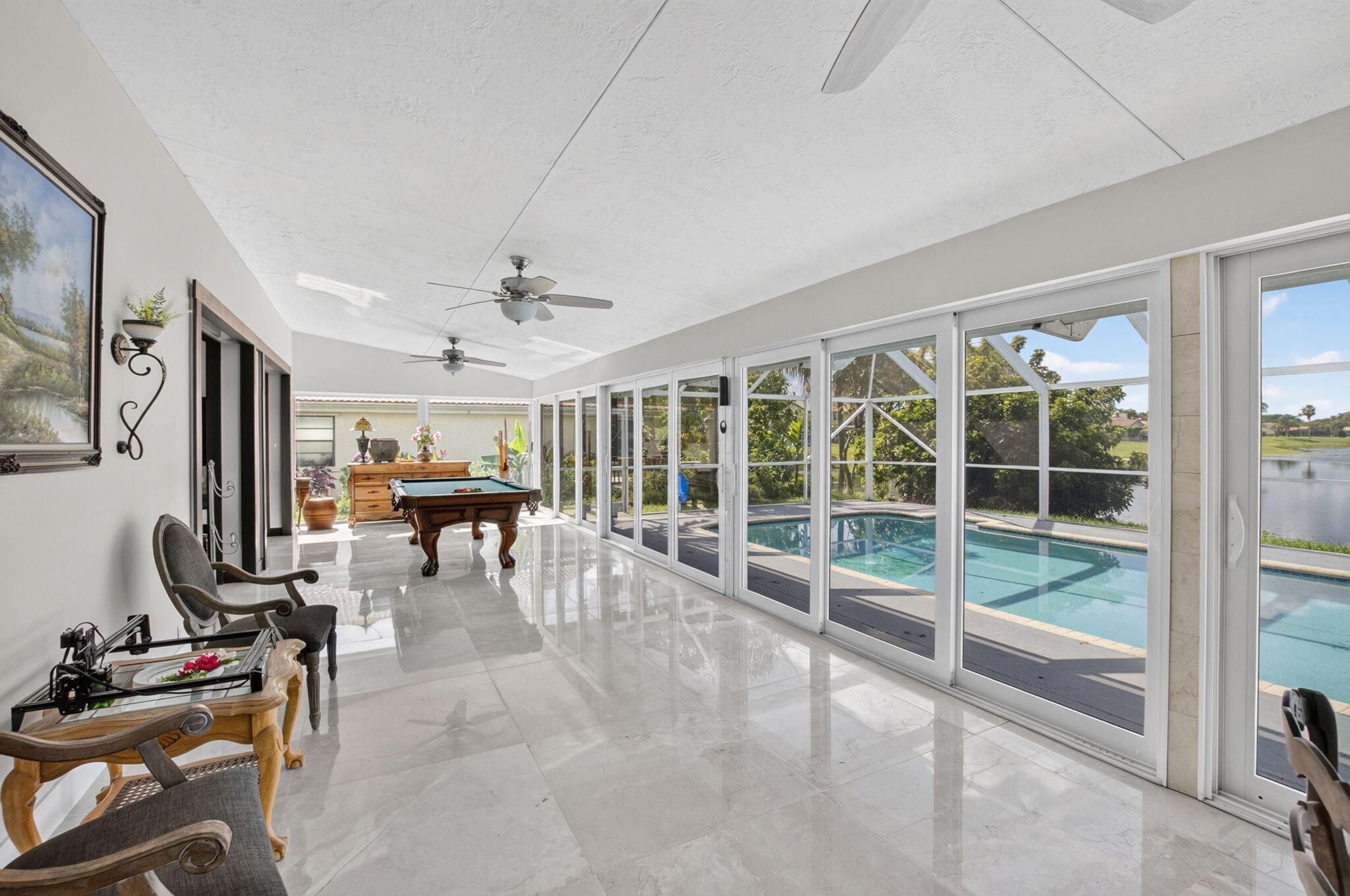 11845 Island Lakes Lane Boca Raton, FL 33498 - Photo 14 of 78 Florida room Long view