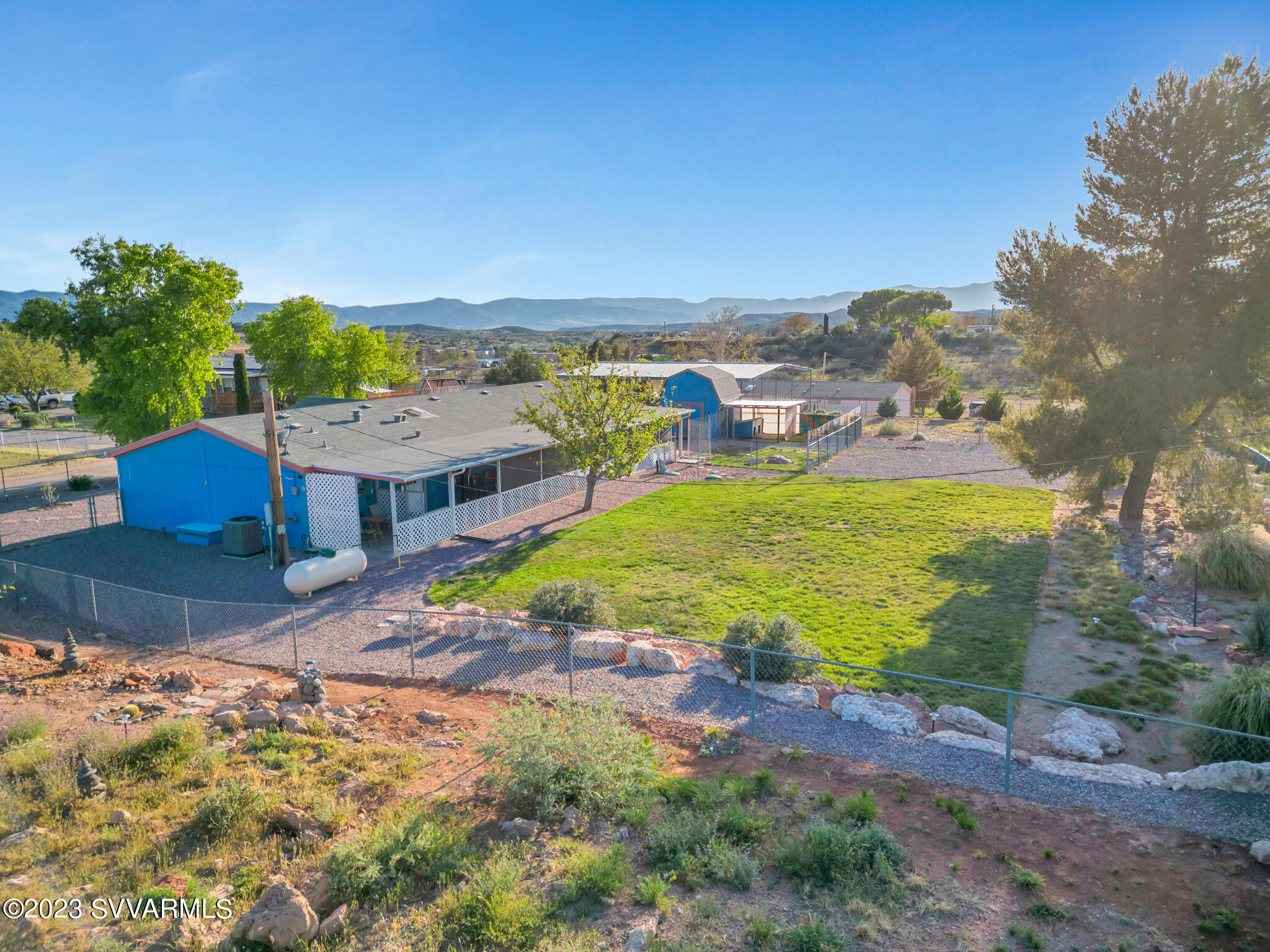3730 East Beaver Creek Road Rimrock, AZ 86335 - Photo 25 of 49 a view of a house with a yard