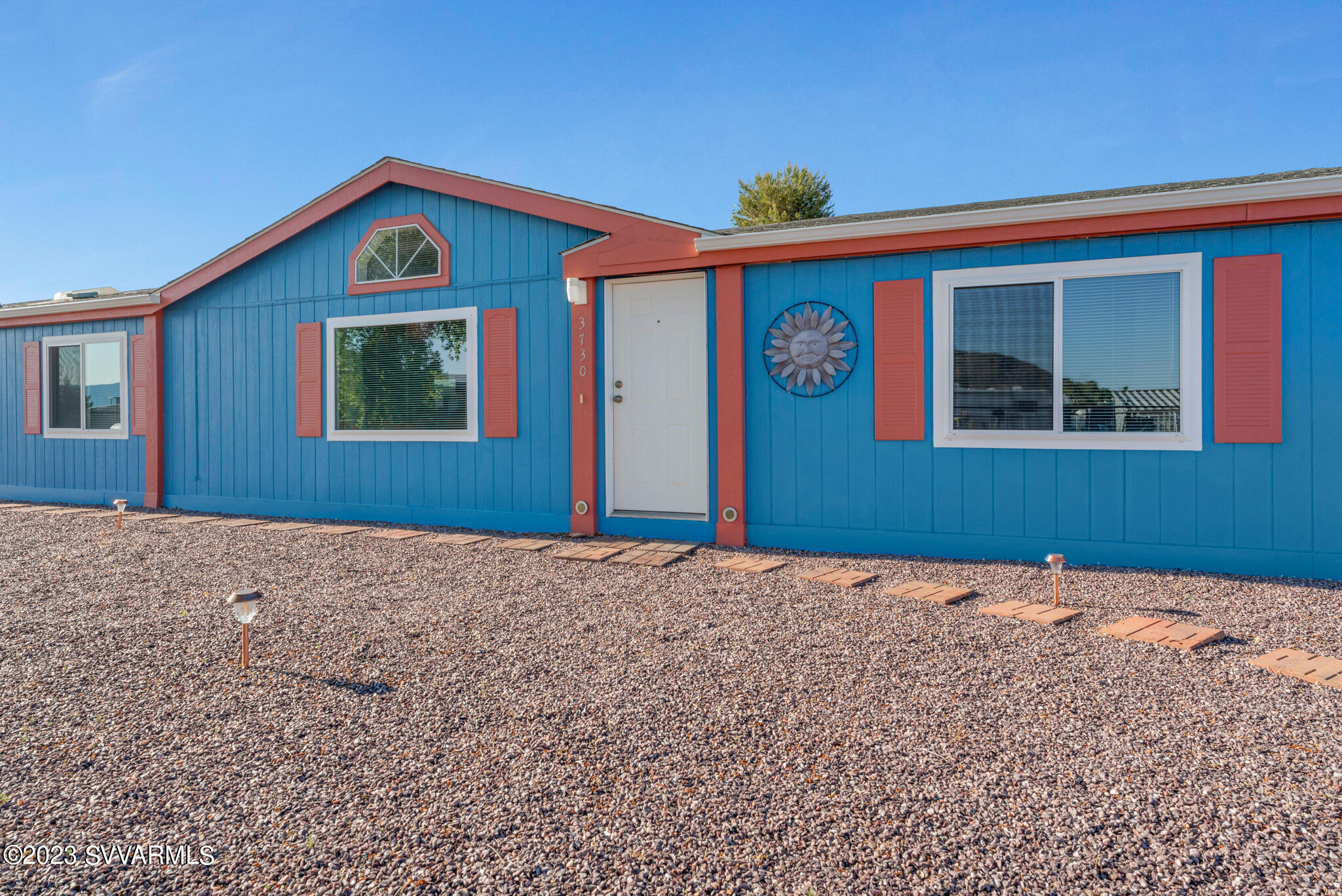 3730 East Beaver Creek Road Rimrock, AZ 86335 - Photo 4 of 49 a front view of a house with a yard