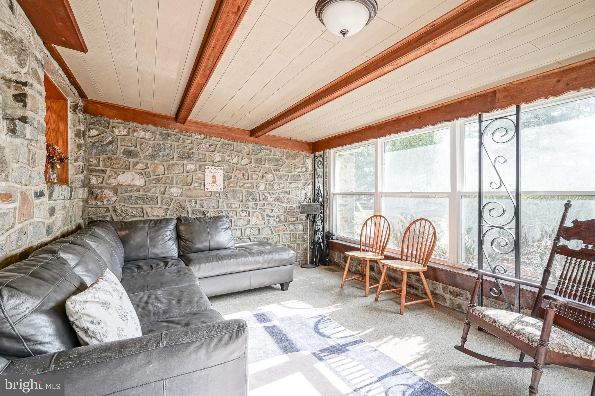 64 Pancoast Boulevard Delran, NJ 08075 - Photo 20 of 45 a outdoor living space with furniture and large window